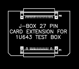 27 Pin J-Box Extender Card