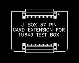 37 Pin J-Box Extender Card