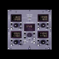 1U619-001 COMM/NAV/DME/ATC Radio Control Panel